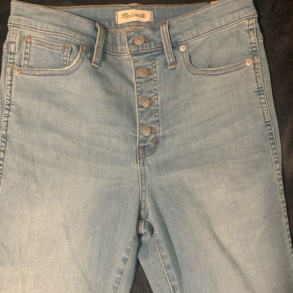Madewell 10” Button Fly Jeans - Picture 2 of 5